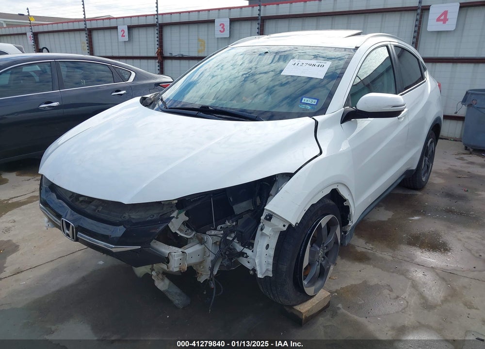 2018 HONDA HR-V EX-L VIN: 3CZRU5H77JM702917