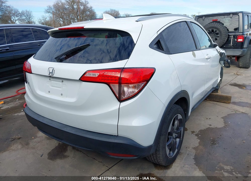 2018 HONDA HR-V EX-L VIN: 3CZRU5H77JM702917