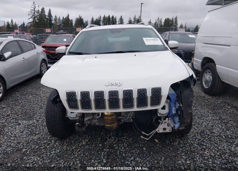 2021 JEEP CHEROKEE LATITUDE LUX 4X4 VIN: 1C4PJMMX0MD154197