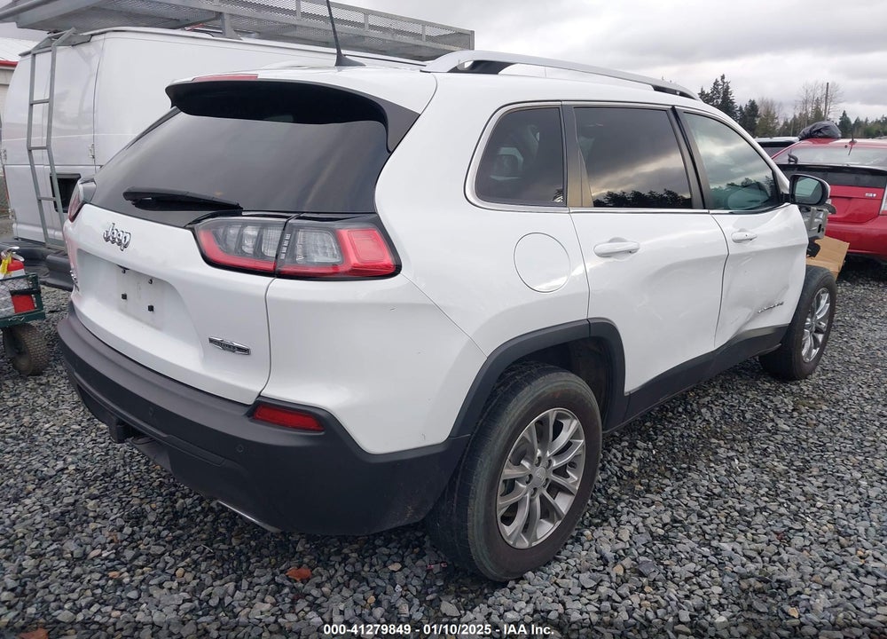 2021 JEEP CHEROKEE LATITUDE LUX 4X4 VIN: 1C4PJMMX0MD154197