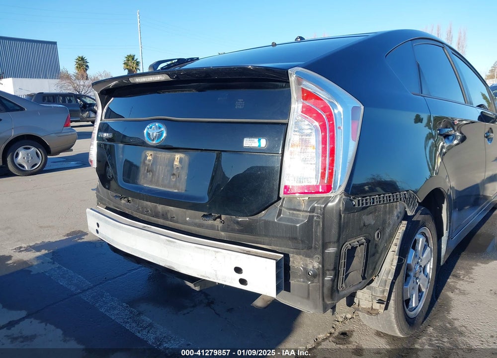 2012 TOYOTA PRIUS TWO VIN: JTDKN3DUXC5402396