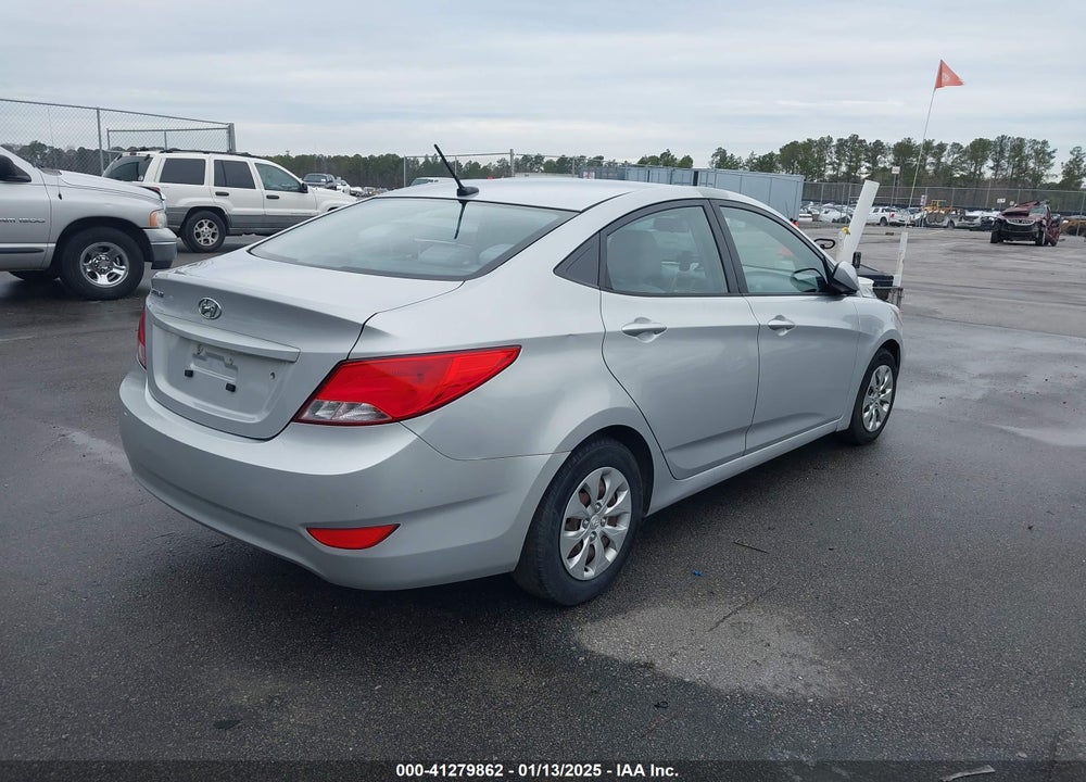 2015 HYUNDAI ACCENT GLS VIN: KMHCT4AEXFU866453