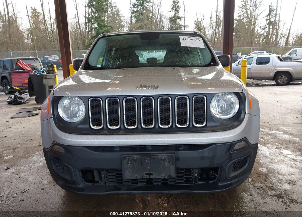 2016 JEEP RENEGADE SPORT VIN: ZACCJBAT3GPC78443