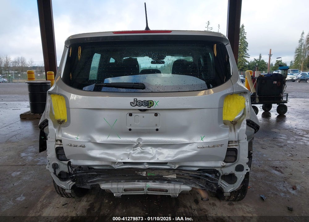 2016 JEEP RENEGADE SPORT VIN: ZACCJBAT3GPC78443