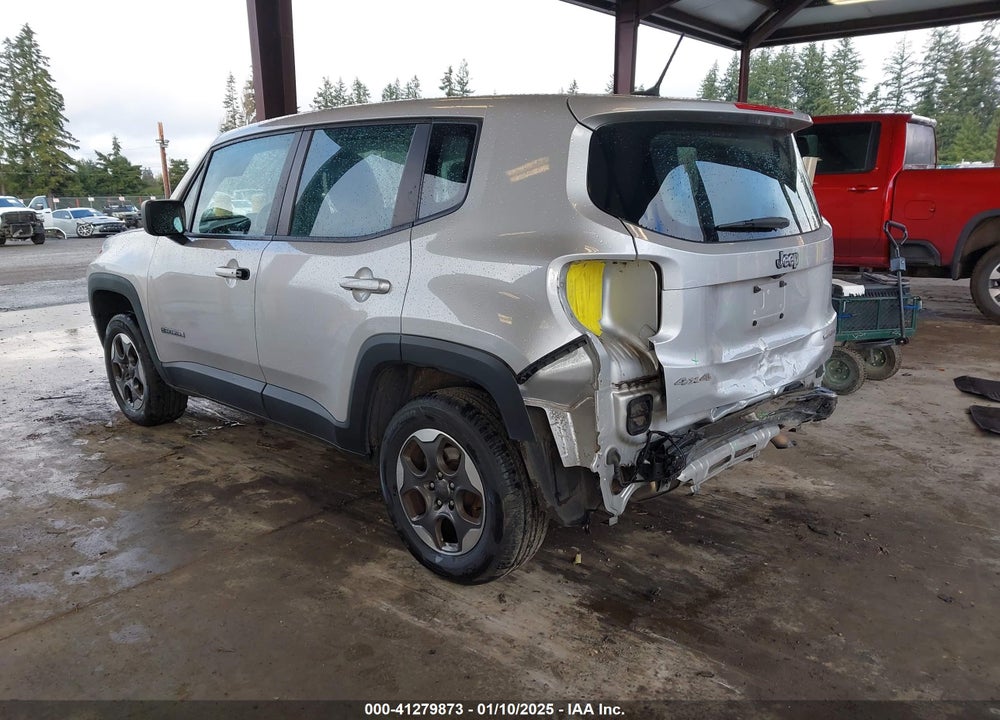 2016 JEEP RENEGADE SPORT VIN: ZACCJBAT3GPC78443