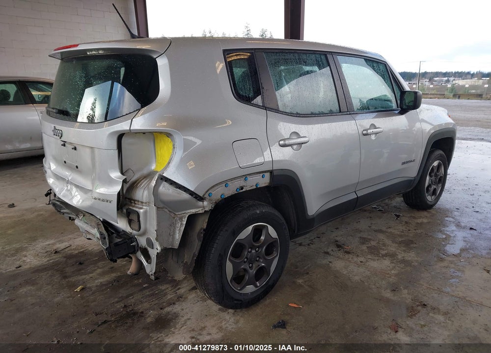 2016 JEEP RENEGADE SPORT VIN: ZACCJBAT3GPC78443