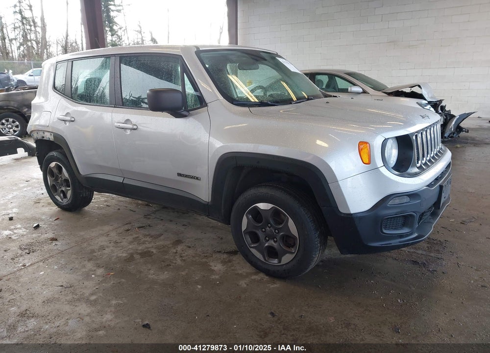 2016 JEEP RENEGADE SPORT VIN: ZACCJBAT3GPC78443