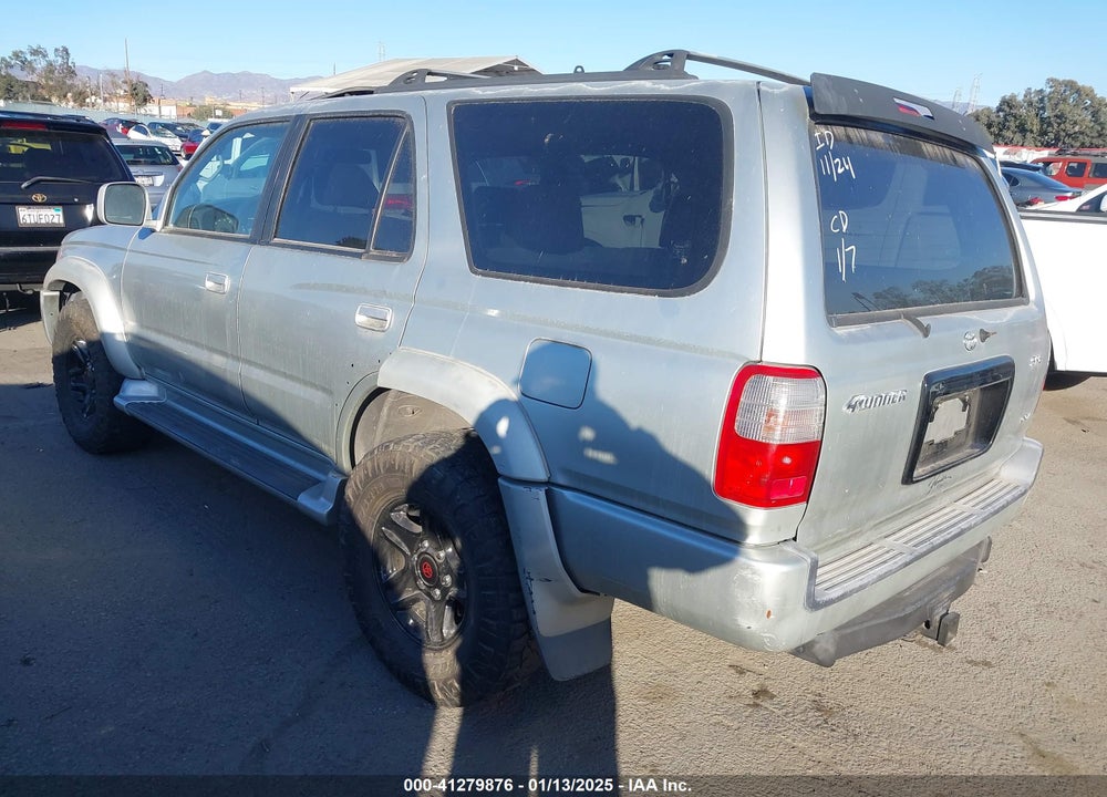 2000 TOYOTA 4RUNNER SR5 V6 VIN: JT3GN86R7Y0140471
