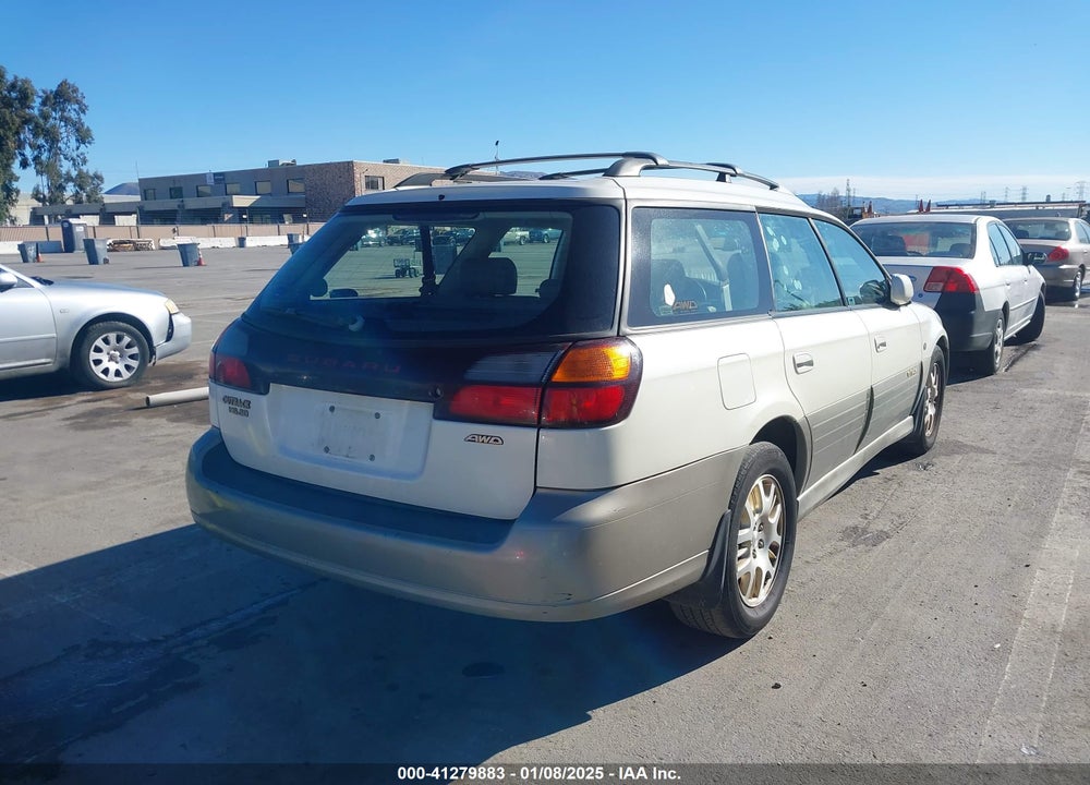 2002 SUBARU OUTBACK H6-3.0 L.L. BEAN EDITION VIN: 4S3BH806827616141