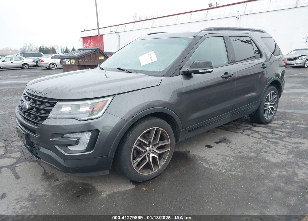 2016 FORD EXPLORER SPORT VIN: 1FM5K8GT0GGC24297