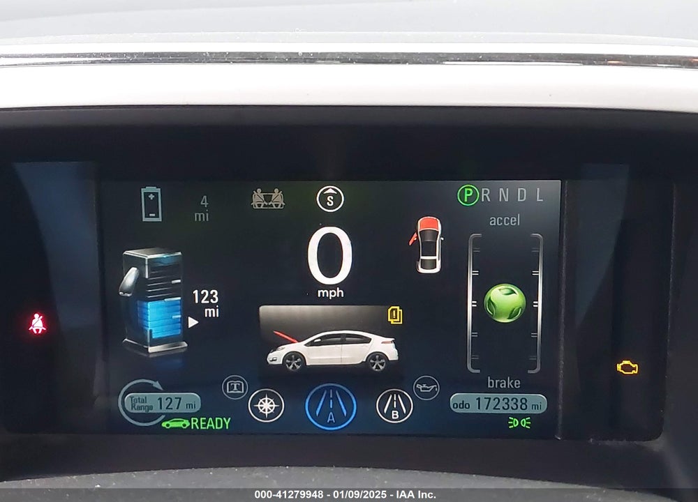 2012 CHEVROLET VOLT VIN: 1G1RA6E47CU110827