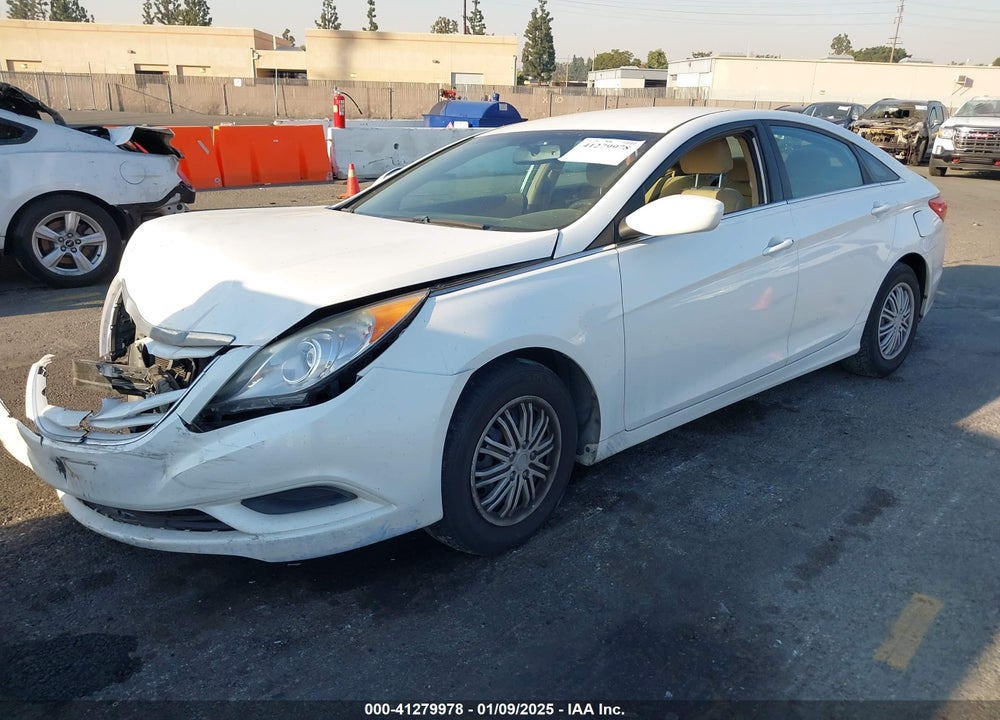 2013 HYUNDAI SONATA GLS VIN: 5NPEB4AC4DH514734
