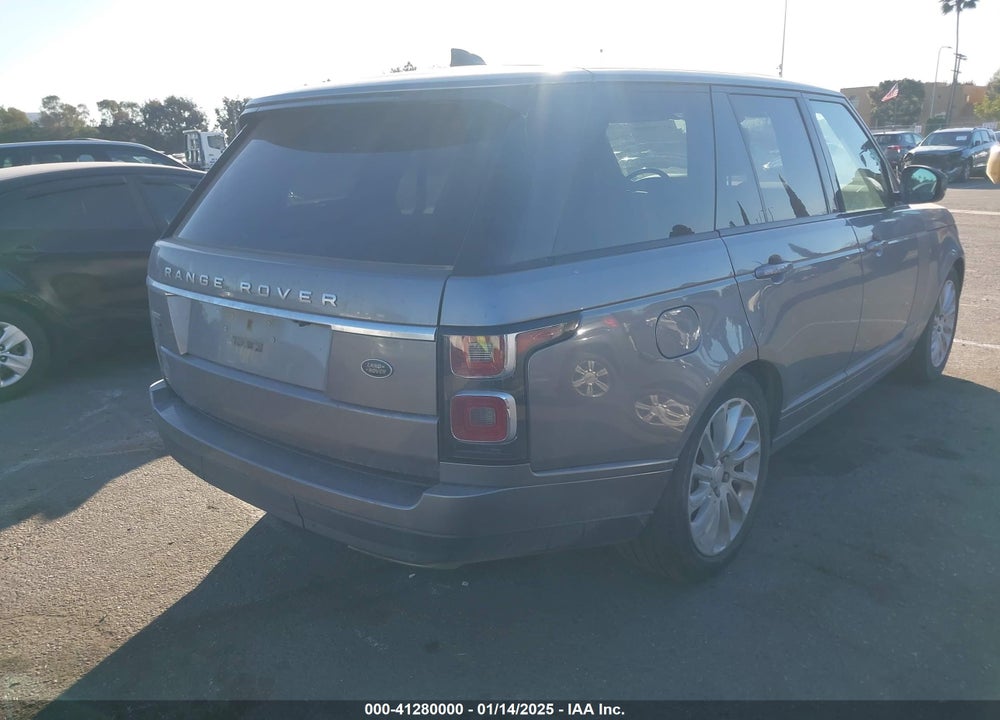 2020 LAND ROVER RANGE ROVER HSE VIN: SALGS2RU3LA578675