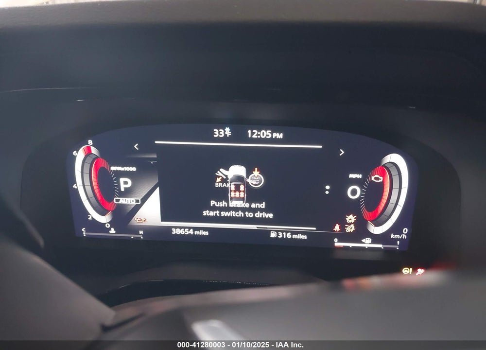 2023 NISSAN PATHFINDER PLATINUM 4WD VIN: 5N1DR3DK5PC219559