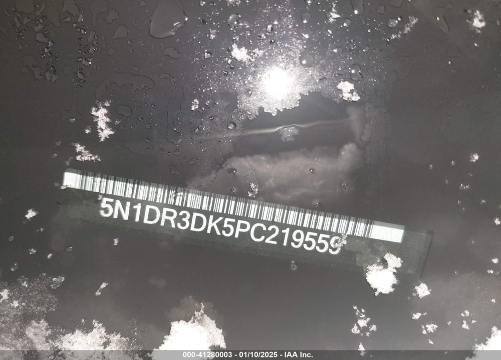 2023 NISSAN PATHFINDER PLATINUM 4WD VIN: 5N1DR3DK5PC219559