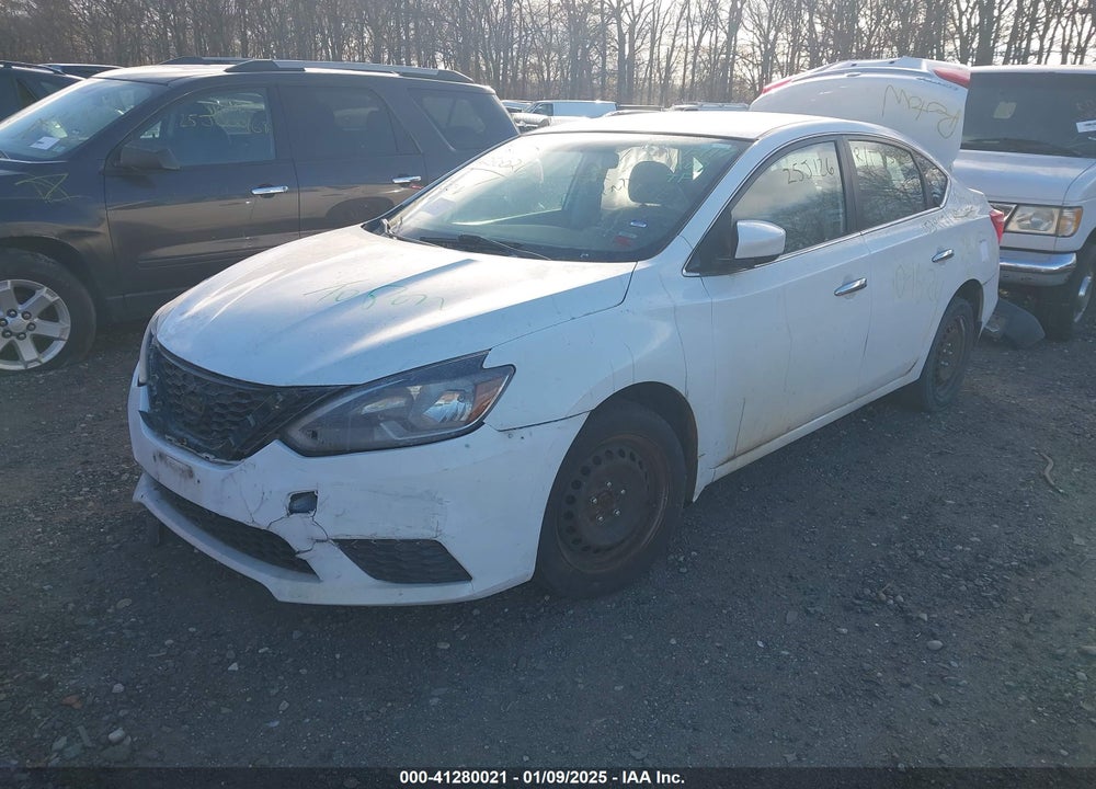 2016 NISSAN SENTRA VIN: 3N1AB7AP8GY261608
