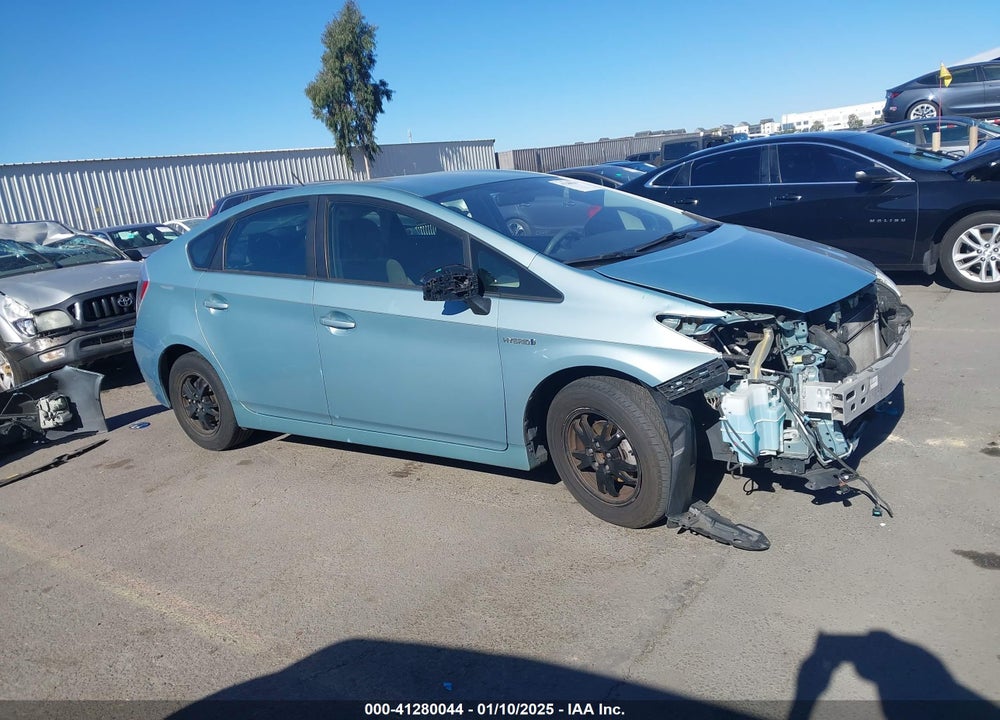 2013 TOYOTA PRIUS THREE VIN: JTDKN3DU4D1734455
