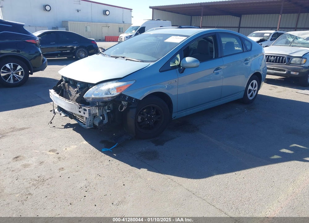 2013 TOYOTA PRIUS THREE VIN: JTDKN3DU4D1734455