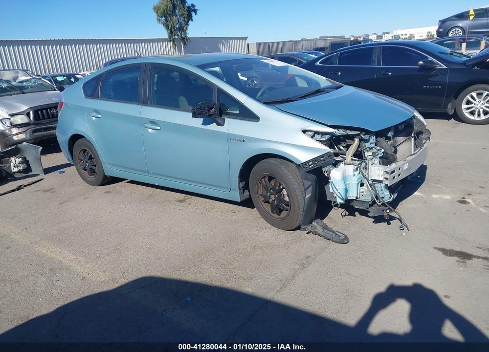 2013 TOYOTA PRIUS THREE VIN: JTDKN3DU4D1734455
