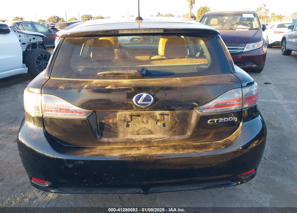 2011 LEXUS CT 200H PREMIUM VIN: JTHKD5BH4B2012221