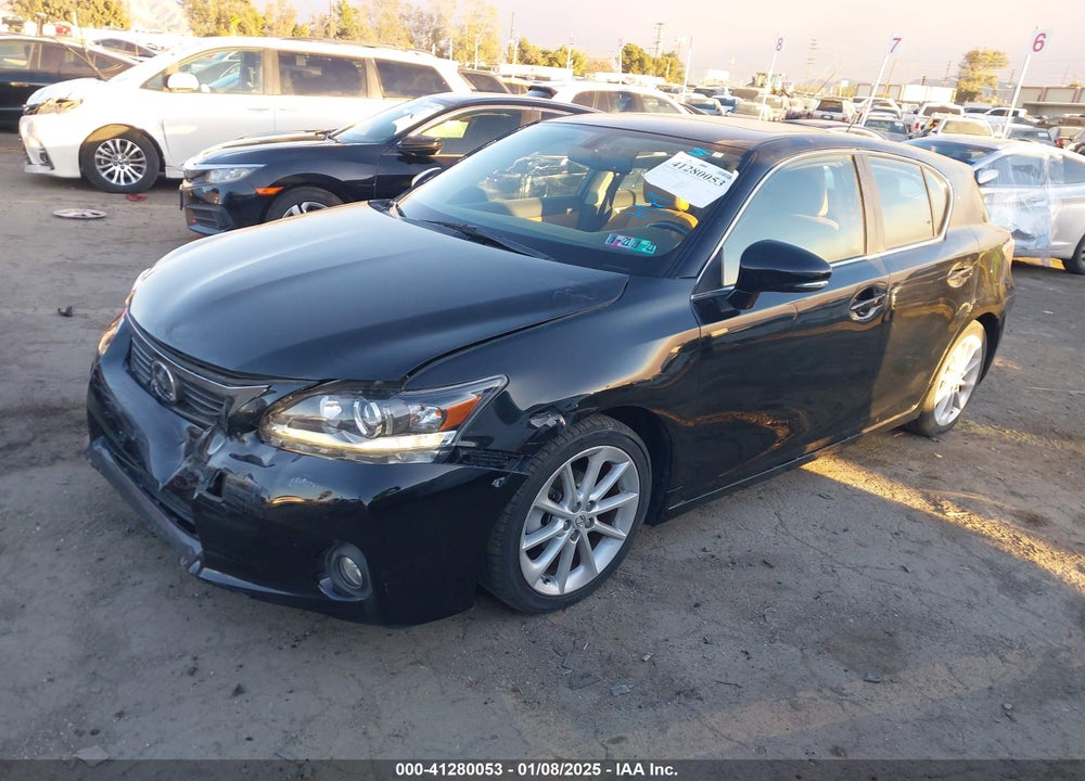 2011 LEXUS CT 200H PREMIUM VIN: JTHKD5BH4B2012221