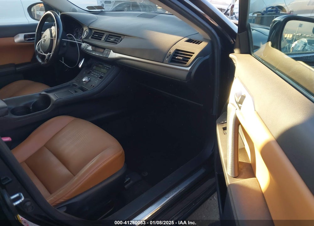2011 LEXUS CT 200H PREMIUM VIN: JTHKD5BH4B2012221