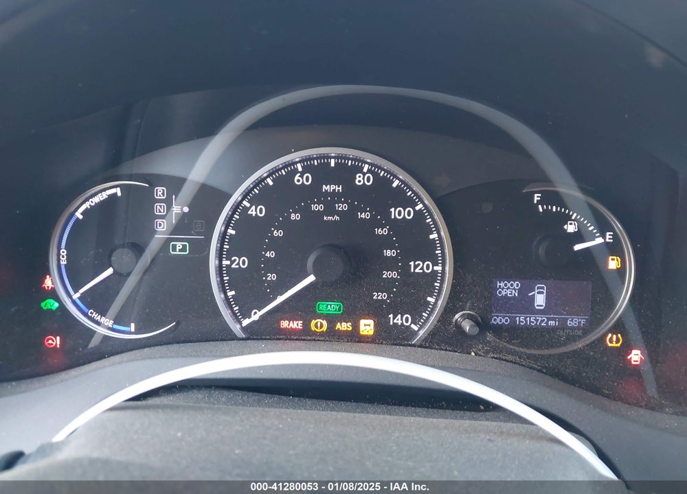 2011 LEXUS CT 200H PREMIUM VIN: JTHKD5BH4B2012221