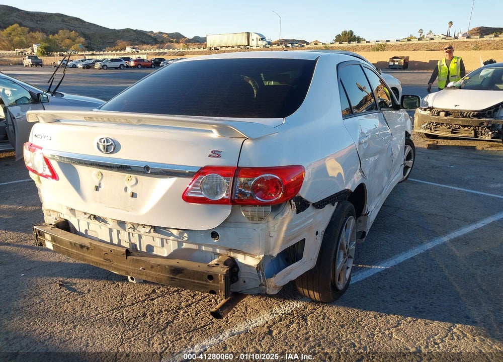 2013 TOYOTA COROLLA VIN: 5YFBU4EE6DP123287