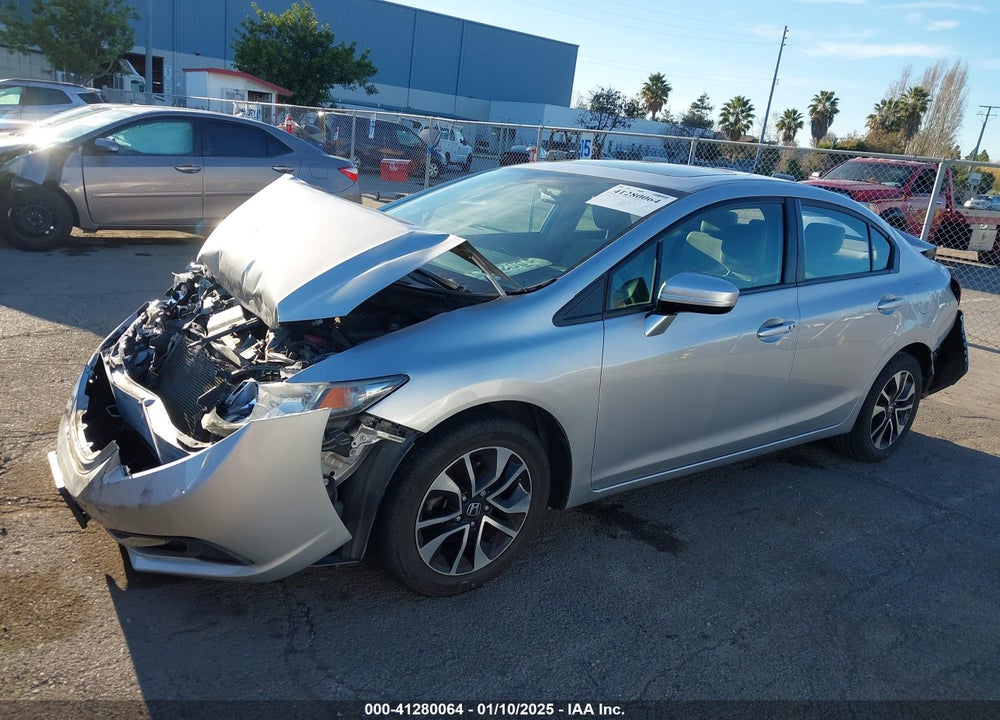 2014 HONDA CIVIC VIN: 19XFB2F83EE265409