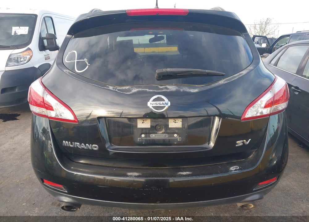 2014 NISSAN MURANO SV VIN: JN8AZ1MU2EW400390