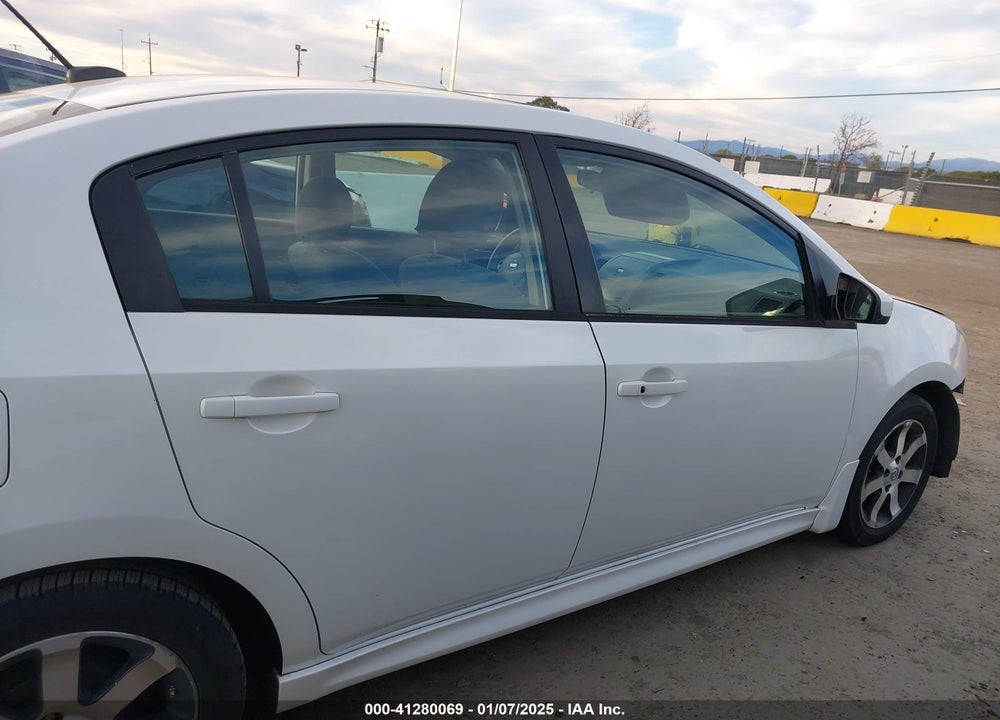 2012 NISSAN SENTRA 2.0 SR VIN: 3N1AB6AP3CL640257