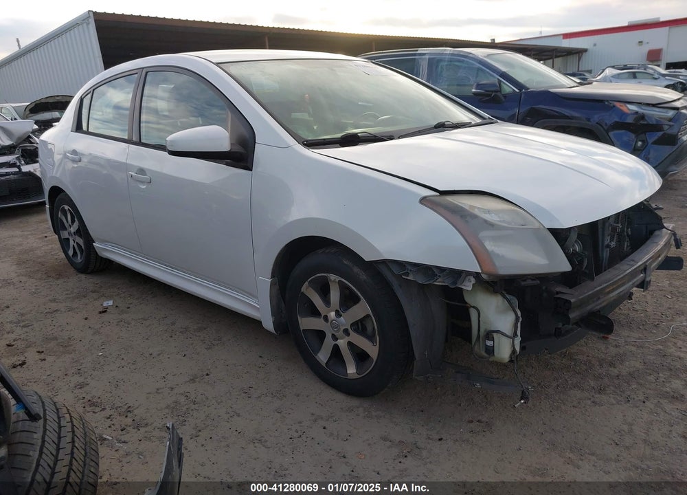 2012 NISSAN SENTRA 2.0 SR VIN: 3N1AB6AP3CL640257