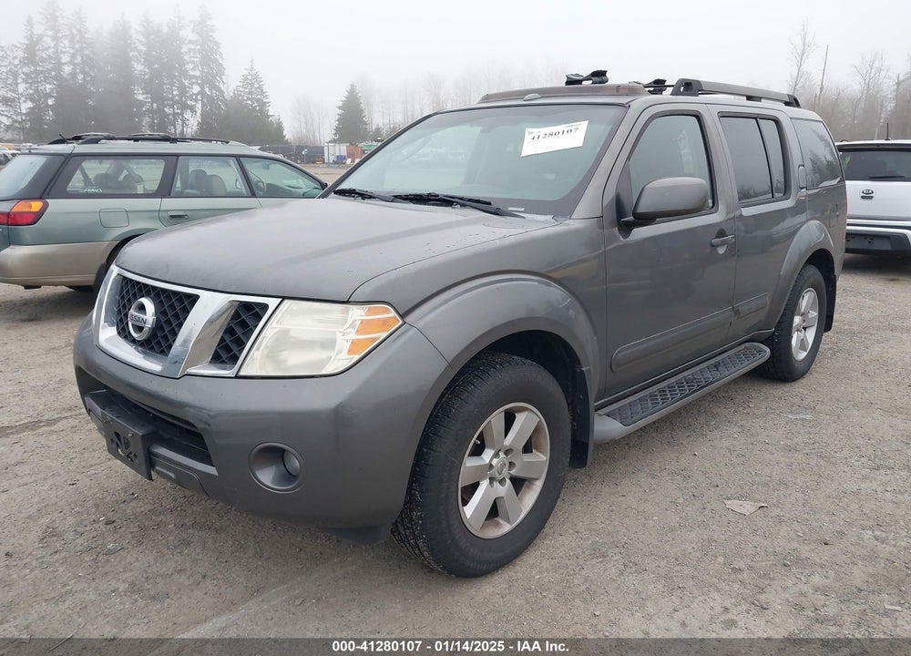 2008 NISSAN PATHFINDER SE VIN: 5N1AR18B88C657348