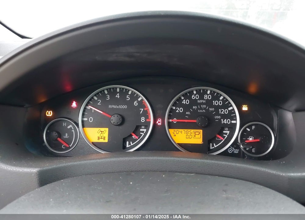 2008 NISSAN PATHFINDER SE VIN: 5N1AR18B88C657348