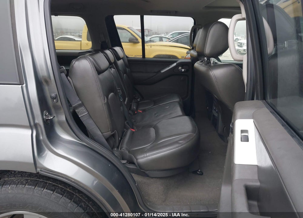 2008 NISSAN PATHFINDER SE VIN: 5N1AR18B88C657348