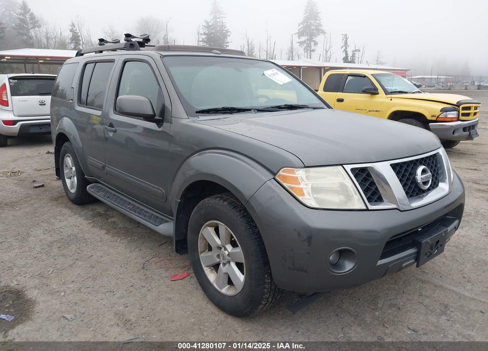 2008 NISSAN PATHFINDER SE VIN: 5N1AR18B88C657348
