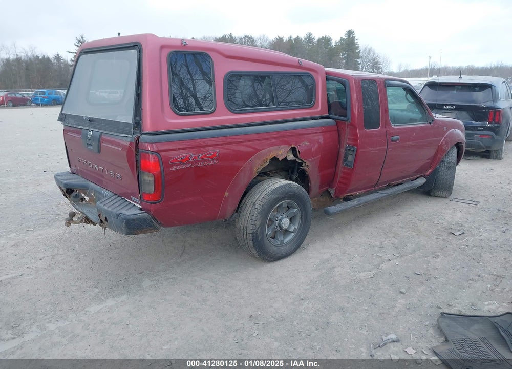 2004 NISSAN FRONTIER XE-V6 VIN: 1N6ED26Y44C457334