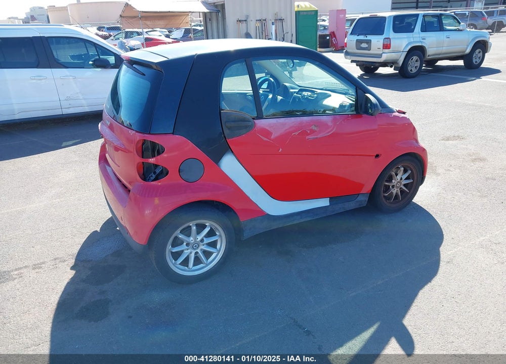2009 SMART FORTWO VIN: WMEEJ31XX9K219695