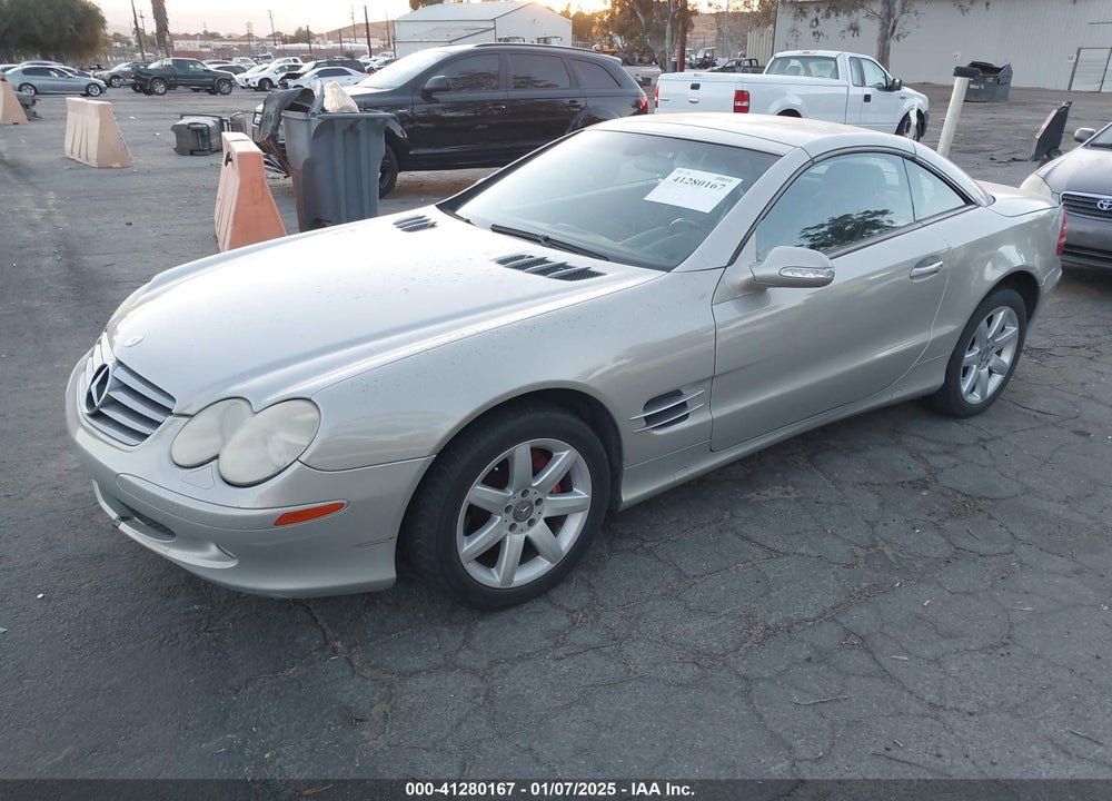 2003 MERCEDES-BENZ SL 500 VIN: WDBSK75F03F009046