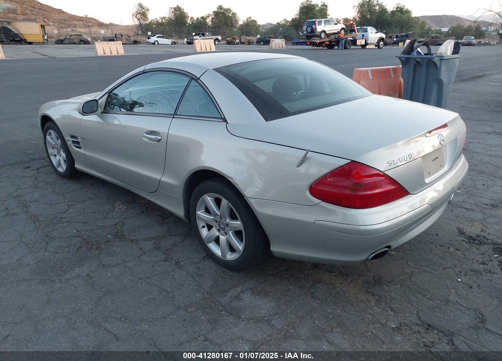 2003 MERCEDES-BENZ SL 500 VIN: WDBSK75F03F009046