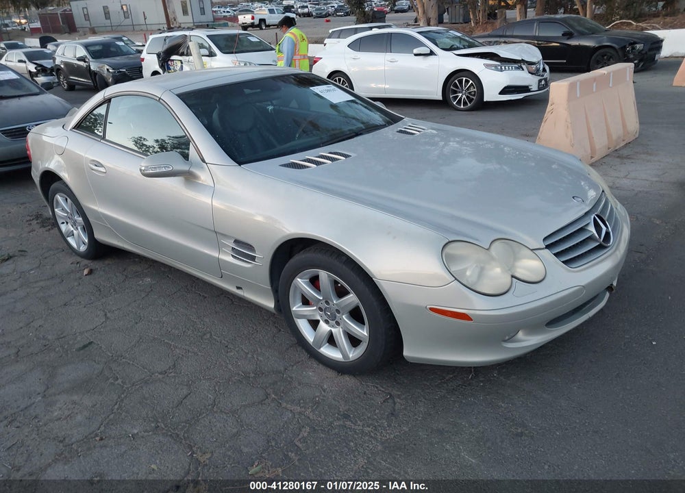 2003 MERCEDES-BENZ SL 500 VIN: WDBSK75F03F009046