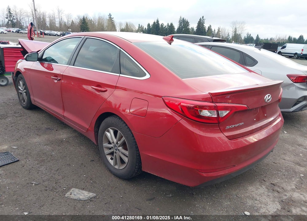 2017 HYUNDAI SONATA VIN: 5NPE24AF1HH456467