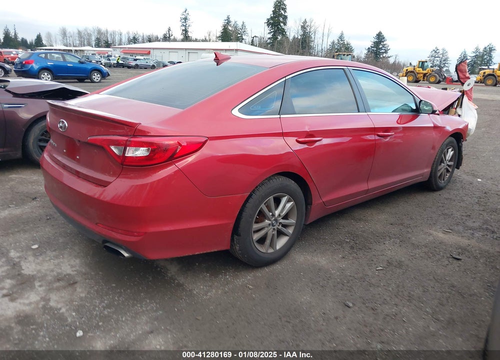 2017 HYUNDAI SONATA VIN: 5NPE24AF1HH456467