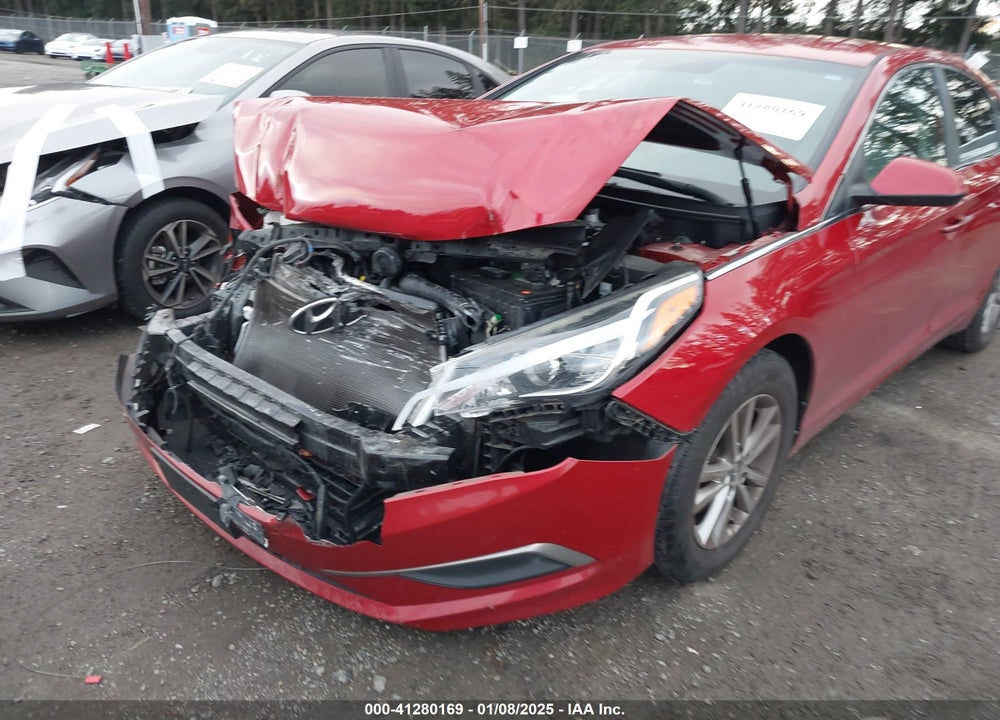 2017 HYUNDAI SONATA VIN: 5NPE24AF1HH456467