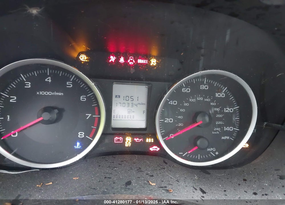 2013 SUBARU XV CROSSTREK 2.0I PREMIUM VIN: JF2GPACC0D1805990