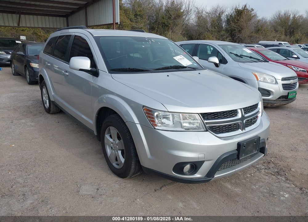 2012 DODGE JOURNEY SXT VIN: 3C4PDCBG8CT393896
