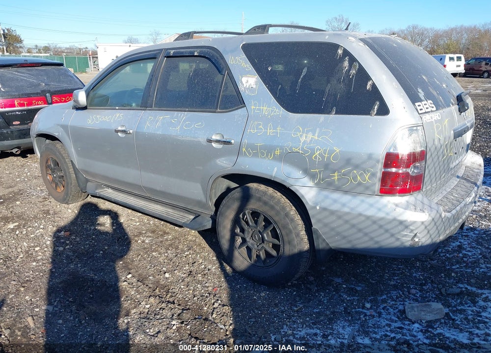2006 ACURA MDX VIN: 2HNYD18896H542736