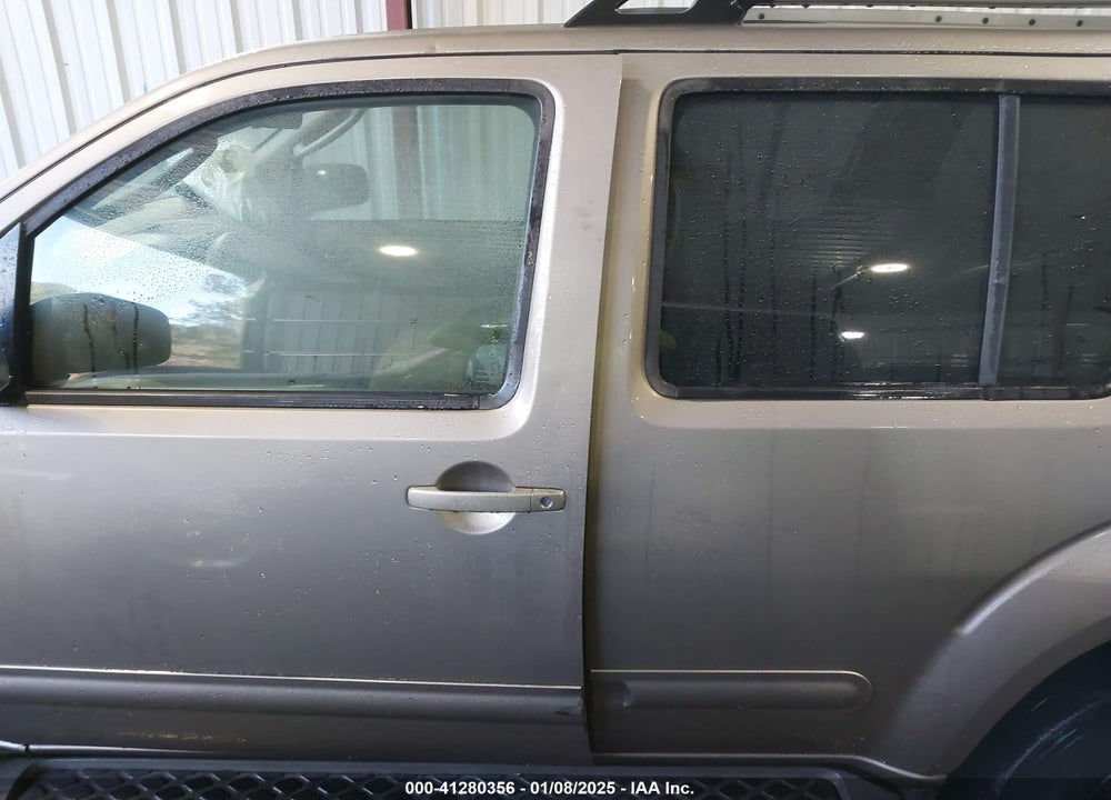 2007 NISSAN PATHFINDER S VIN: 5N1AR18W87C632385