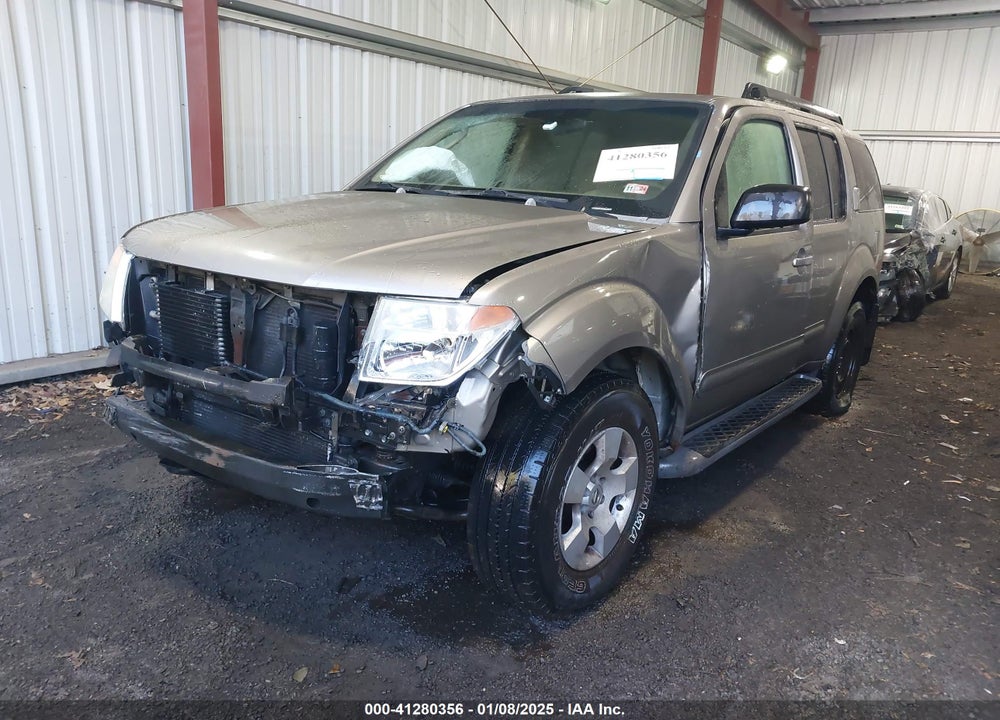 2007 NISSAN PATHFINDER S VIN: 5N1AR18W87C632385
