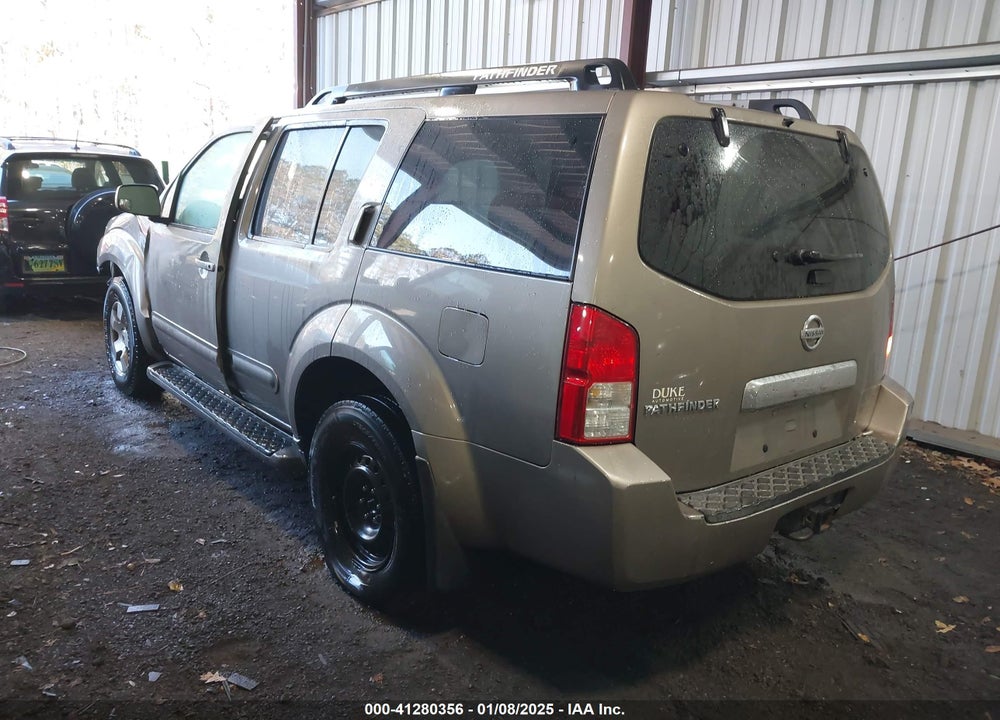 2007 NISSAN PATHFINDER S VIN: 5N1AR18W87C632385
